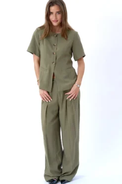 Isolde Pants - Olive
