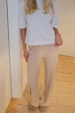 Ivy Knit Pants - Beige