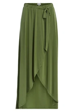 Jannie Maxi Skirt - Vineyard Green