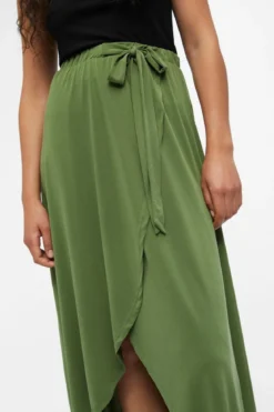Jannie Maxi Skirt - Vineyard Green