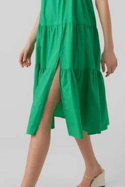 Jarlotte Maxi Kjole - Bright Green