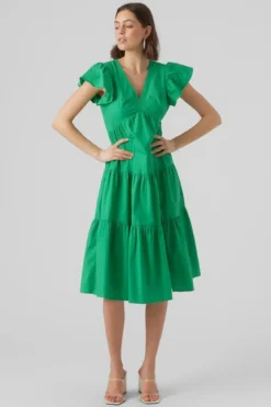 Jarlotte Maxi Kjole - Bright Green