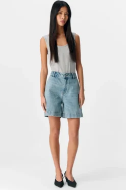 Jen Shorts - Medium Blue Denim