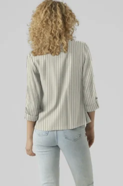 Jesmilo 3/4 Løs Blazer - Sølv Lining