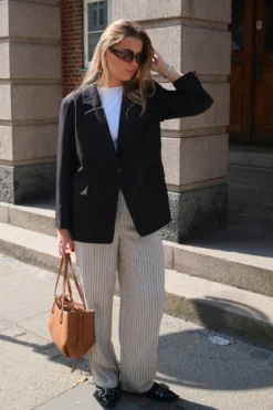 Jesmilo Wide Pants - Silver Lining