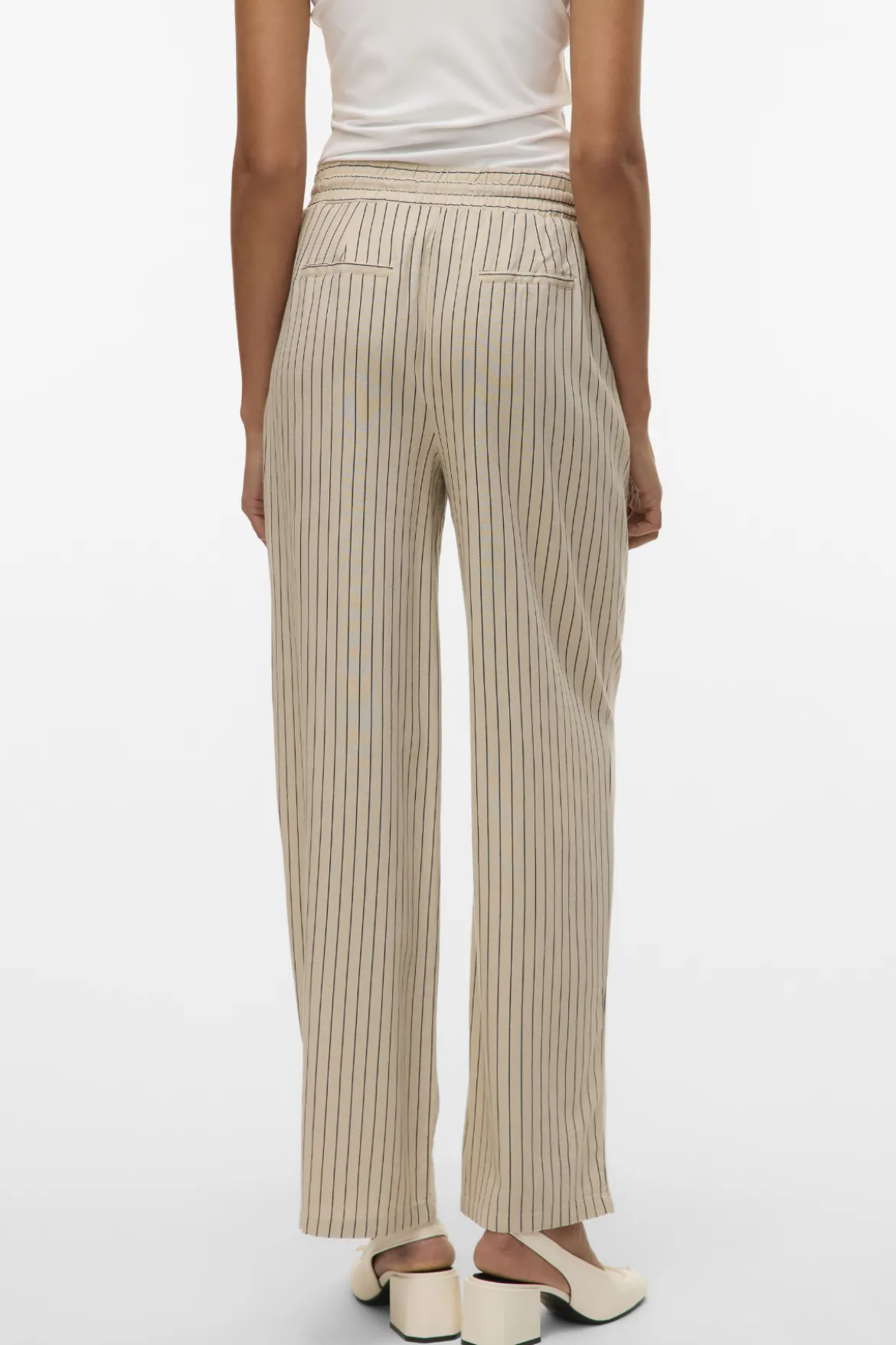 Jesmilo Wide Pants - Silver Lining