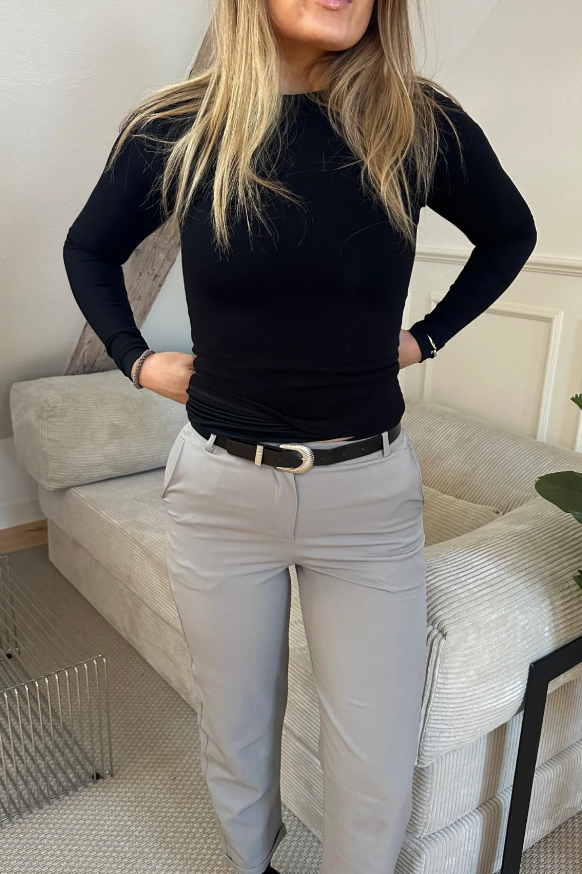 Josephine Pants - Grå