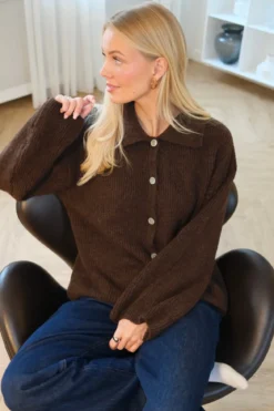 Josie Polo Strik - Brun