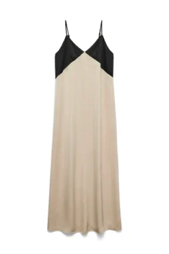 Joy Singlet Ankelkjole - Black Cement Contrast