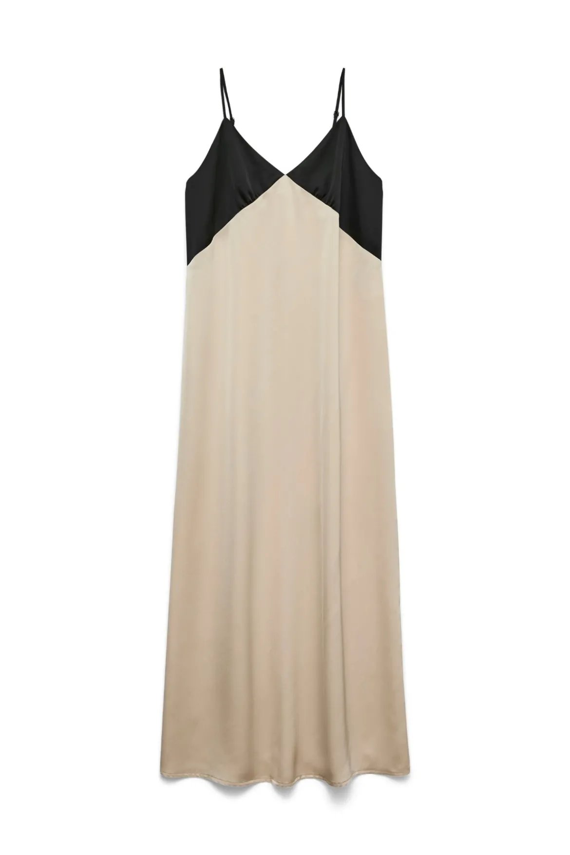 Joy Singlet Ankelkjole - Black Cement Contrast