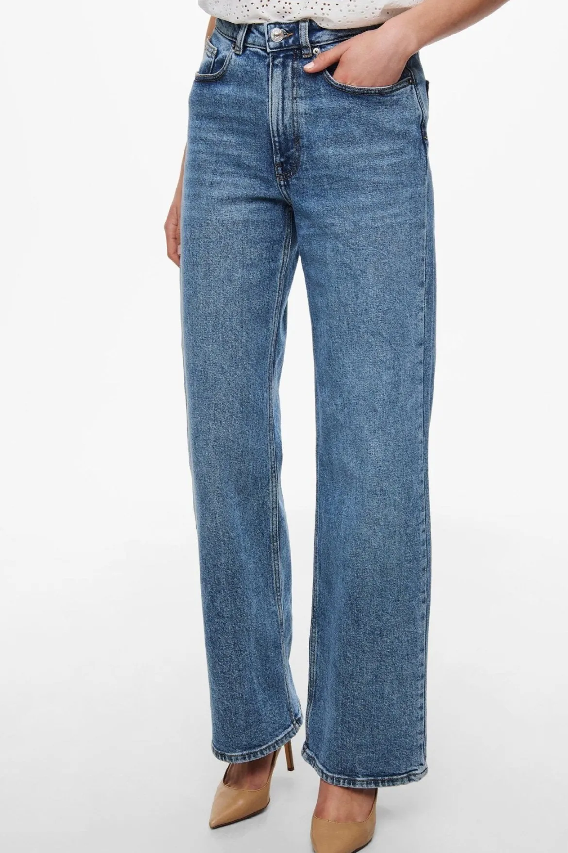 Juicy Jeans (wide leg) - Denim Blå