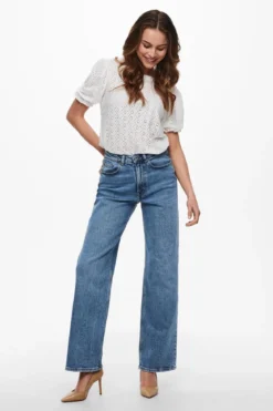 Juicy Jeans (wide leg) - Denim Blå