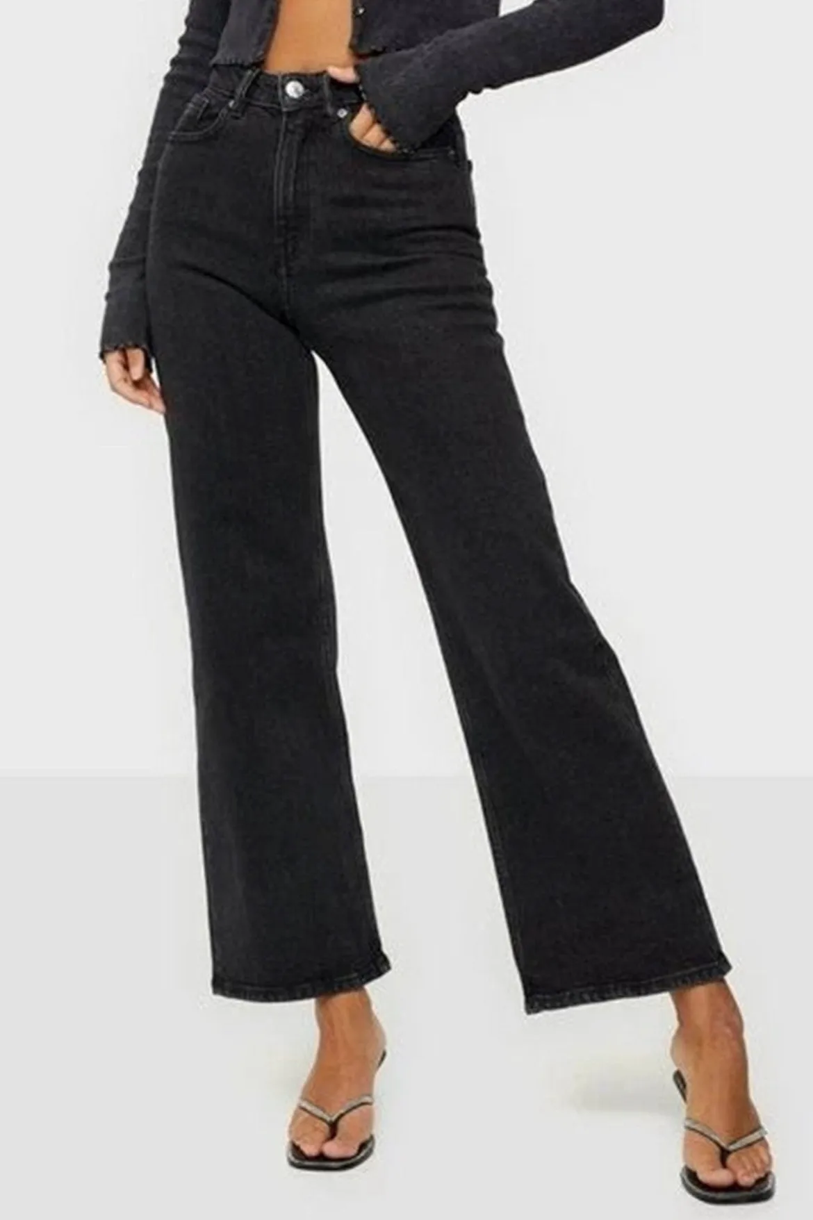 Juicy Jeans (wide leg) - Sort denim