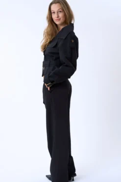 Julieta Kort Jakke - Sort