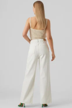 Justine Cropped Top - Birch