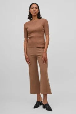 Kasley Flared Pants - Toasted Coconut