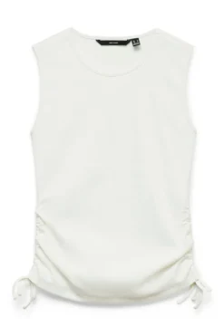 Kennedy O-Neck Top - Snow White