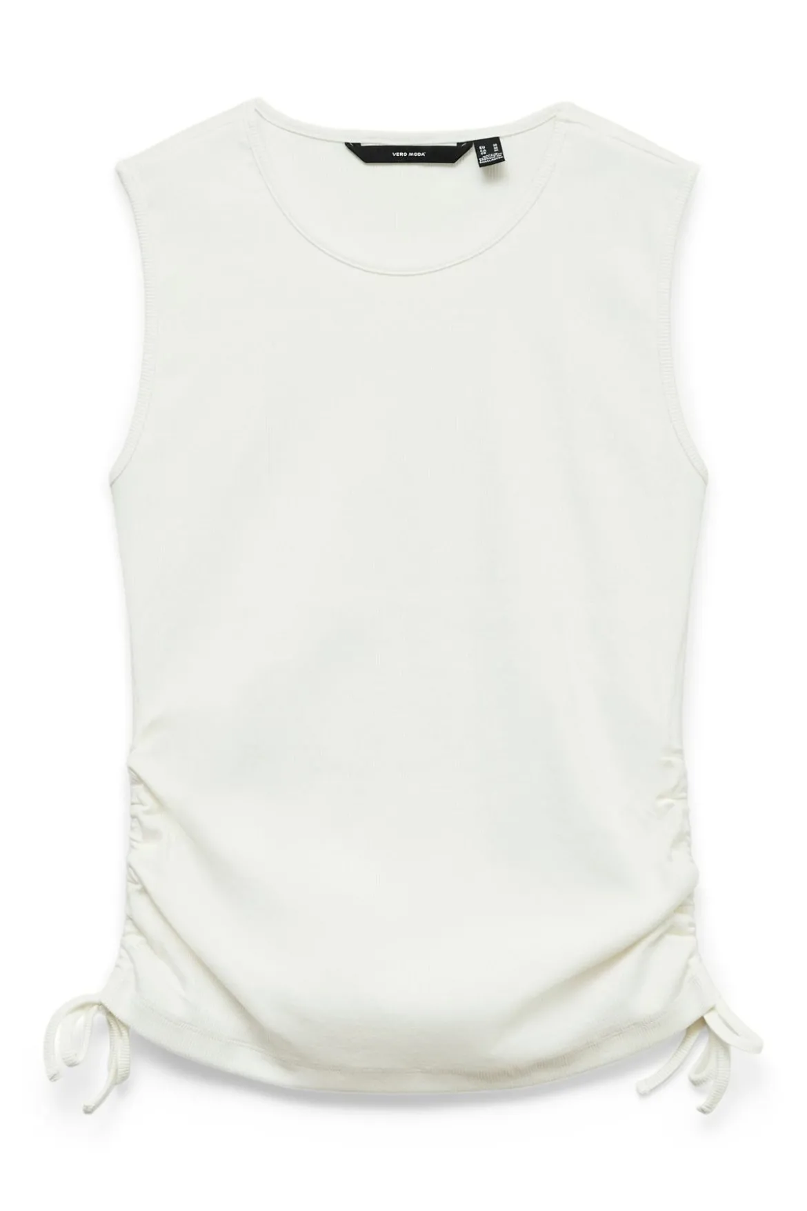 Kennedy O-Neck Top - Snow White