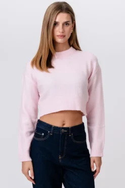 Kenya Kort Strik - Pink
