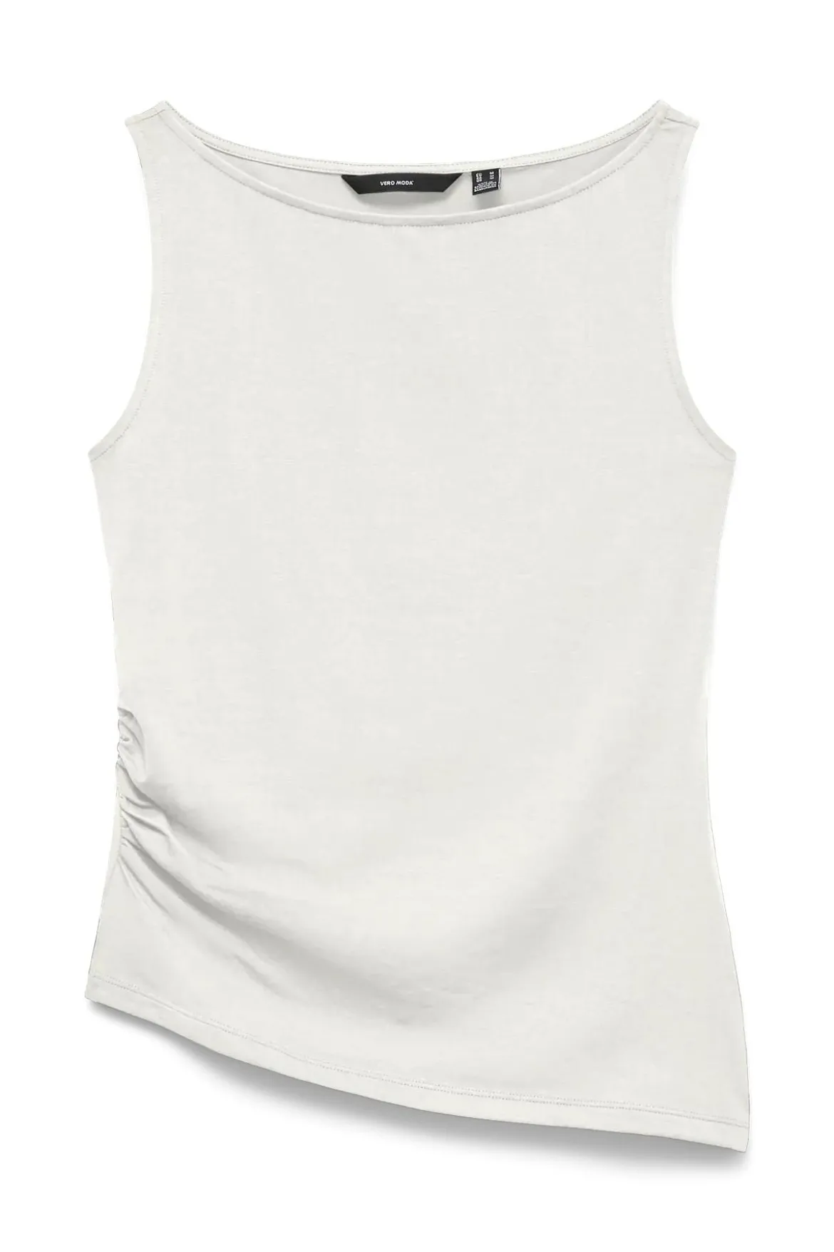 Kira Boat-Neck Top - Snow White