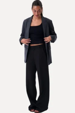 Klassisk fit Blazer - Mørkegrå