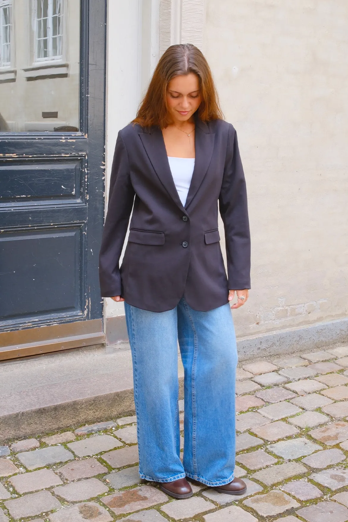 Klassisk fit Blazer - Navy