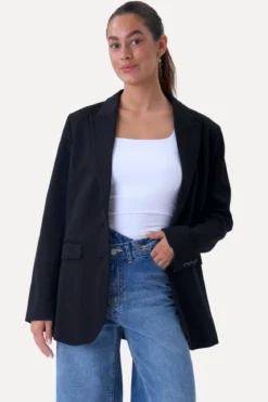 Klassisk fit Blazer - Navy