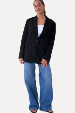 Klassisk fit Blazer - Sort