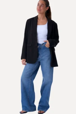 Klassisk fit Blazer - Sort