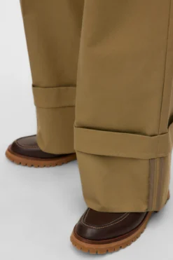 Kora Wide Fold Up Pants - Havfrue