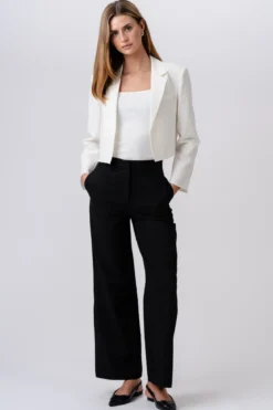 Kort Blazer - Hvid