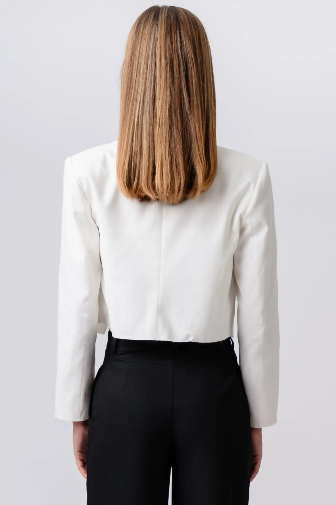 Kort Blazer - Hvid