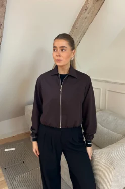 Kylie Kort Jakke - Brun