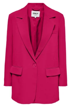 Lana-Berry Oversized Blazer - Love Potion