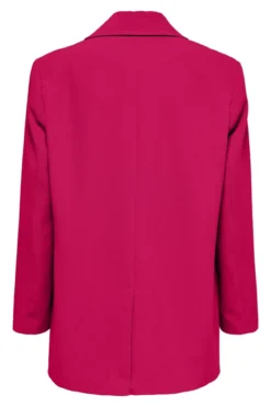 Lana-Berry Oversized Blazer - Love Potion
