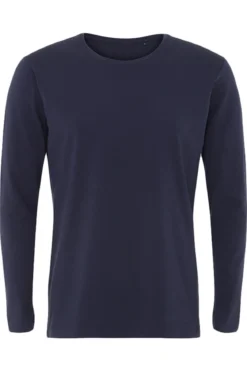 Langærmet Muscle T-shirt - Navy
