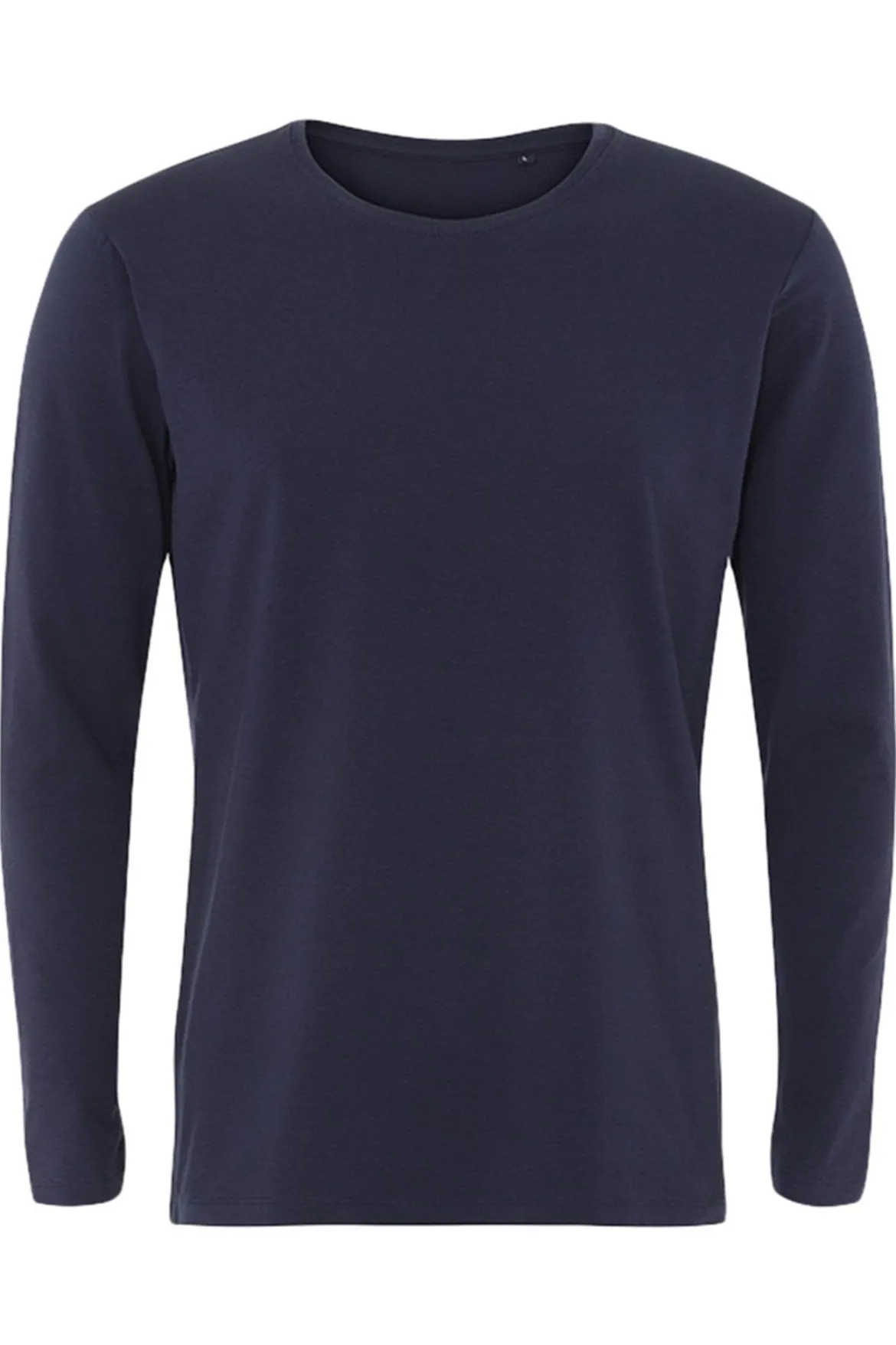 Langærmet Muscle T-shirt - Navy