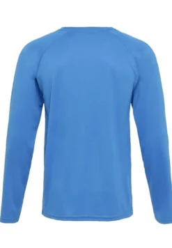 Langærmet Trænings T-shirt - Blå