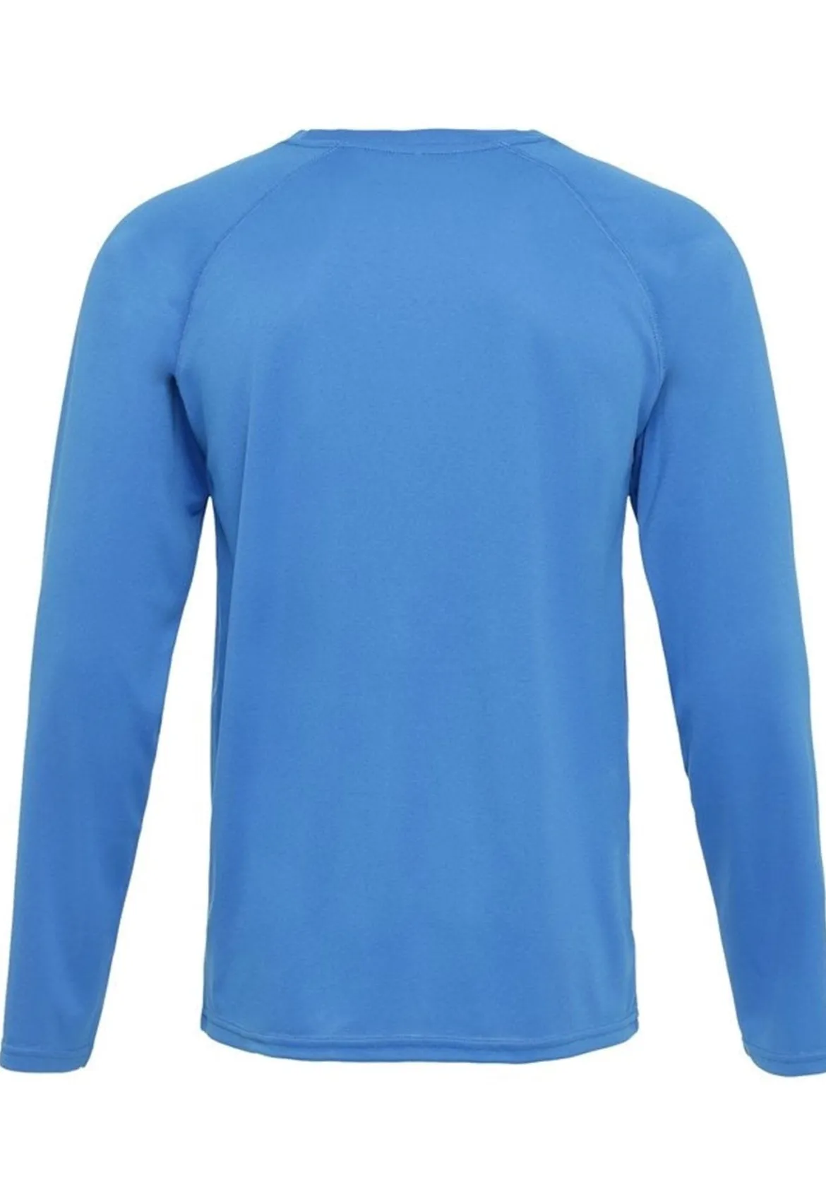 Langærmet Trænings T-shirt - Blå