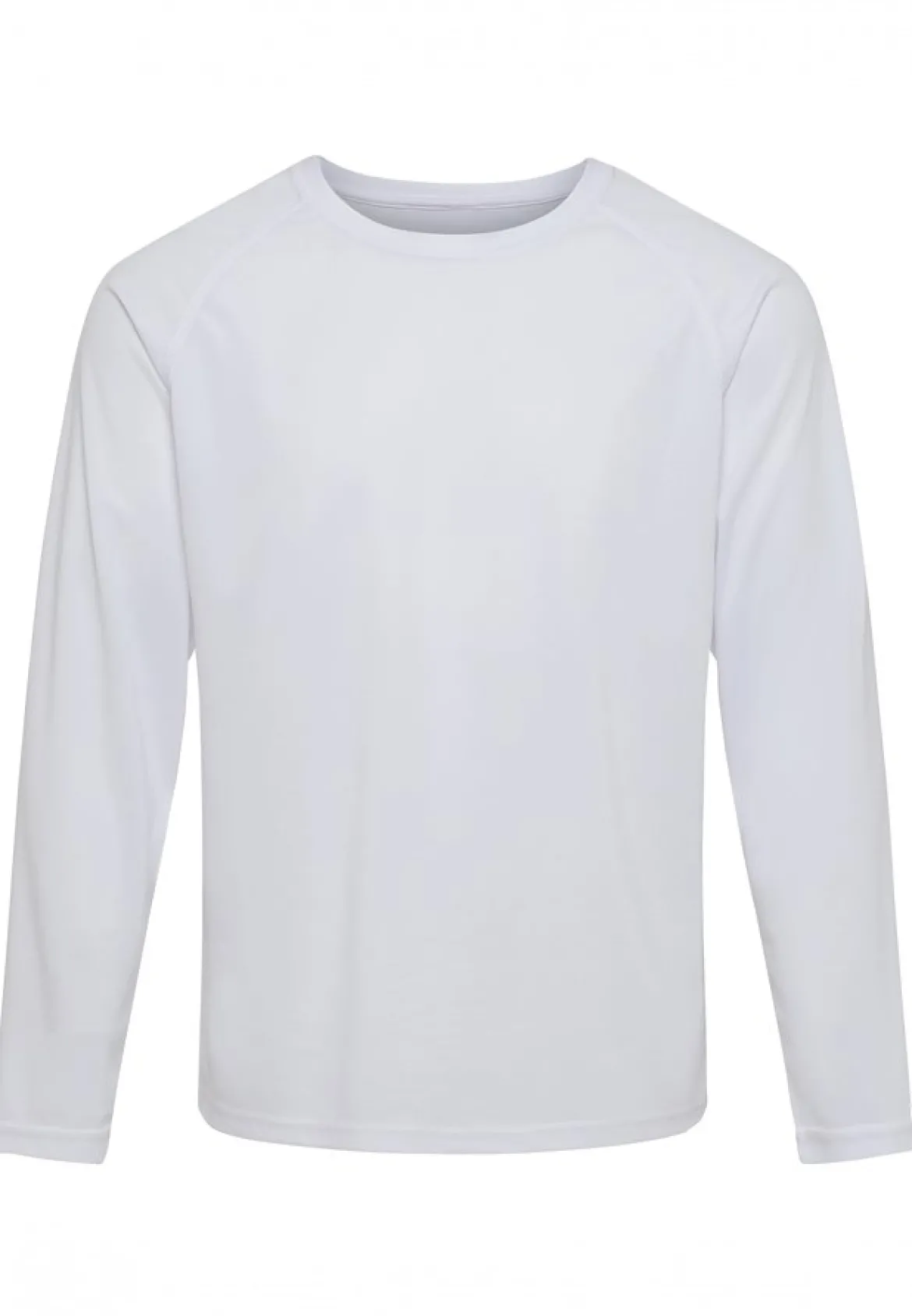 Langærmet Trænings T-shirt - Hvid