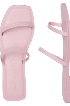 Læder Sandaler - Roseate Spoonbill