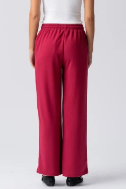 Leah Loose Pants - Bordeaux