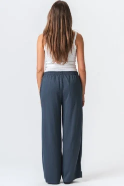 Leah Loose Pants - Grå