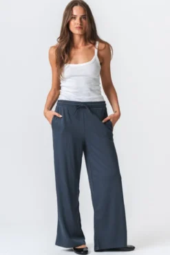 Leah Loose Pants - Grå