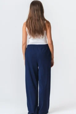 Leah Loose Pants - Mørk Navy