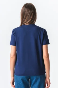 Leah Loose T-shirt - Mørk Navy