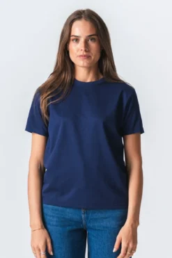 Leah Loose T-shirt - Mørk Navy