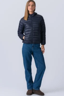 Let Puffer Jakke - Navy