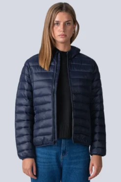 Let Puffer Jakke - Navy