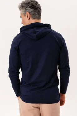 Light Hoodie - Blue Navy